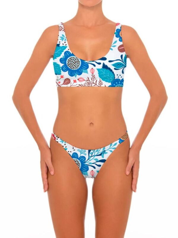 Stretchy Two Pieces Bikini with Paddings