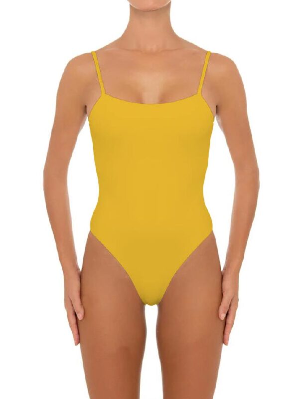 Yellow Sexy Popular Thin Strap Bikini