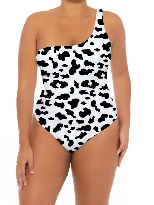 Plus Size Bikini Hot One Shoulder