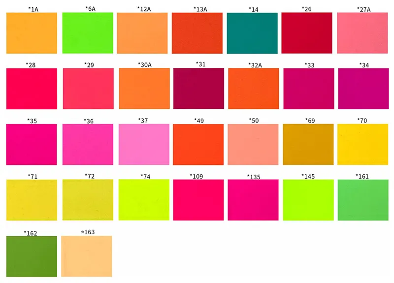 Nylon Spandex Matte Fluorescent Fabric