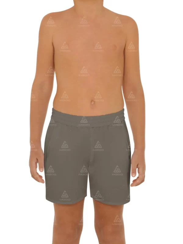 BS02 Boys Elastic Waist Kids Swimsuit Beach Trunks Beach Shorts 01