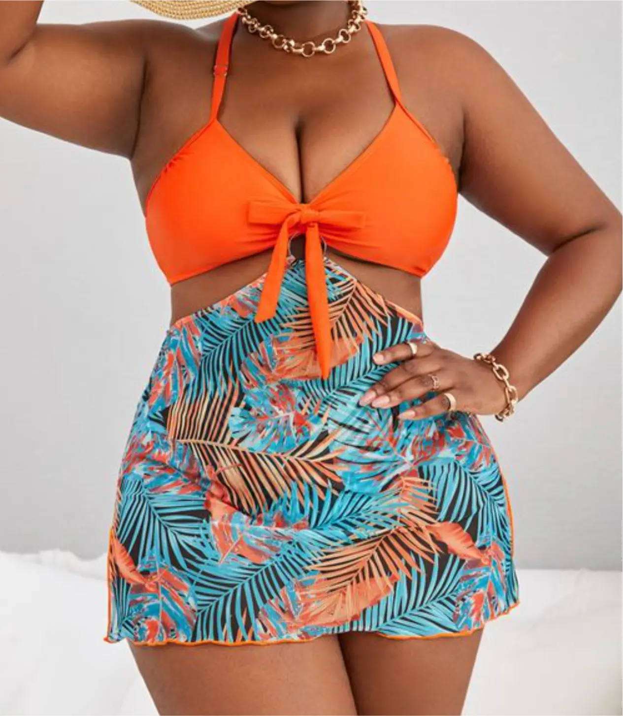 Plus Size Swimwear design 01