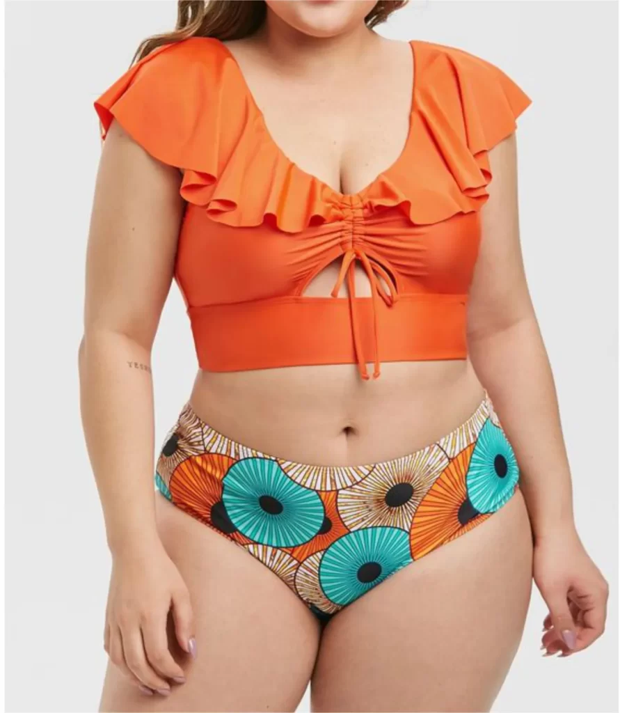 Plus Size Swimwear design 12