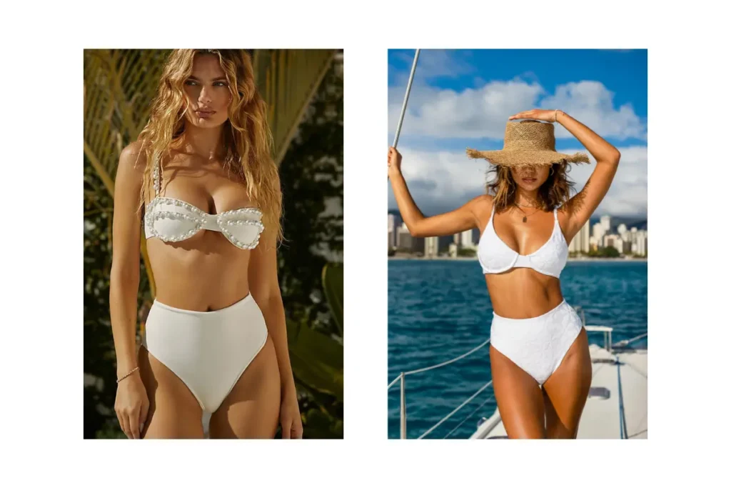 High-Waisted Bottoms bridal swimwear