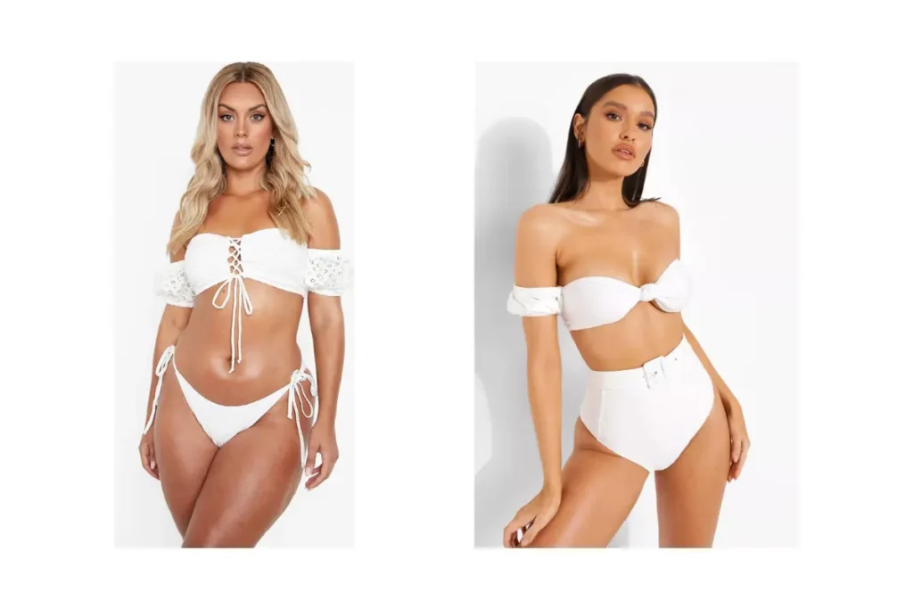 Off-Shoulder Tops bridal swimwear