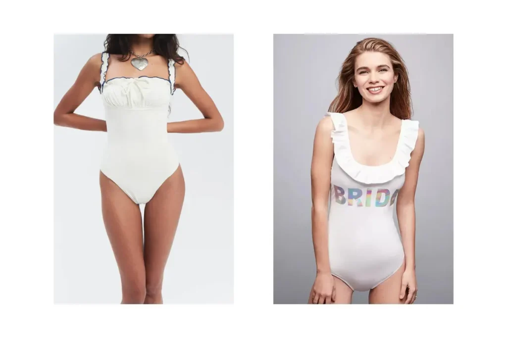 Ruffled Styles bridal swimwear